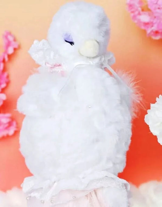 Nommi Swan Lake Plush Hanging Card, Limited Edition