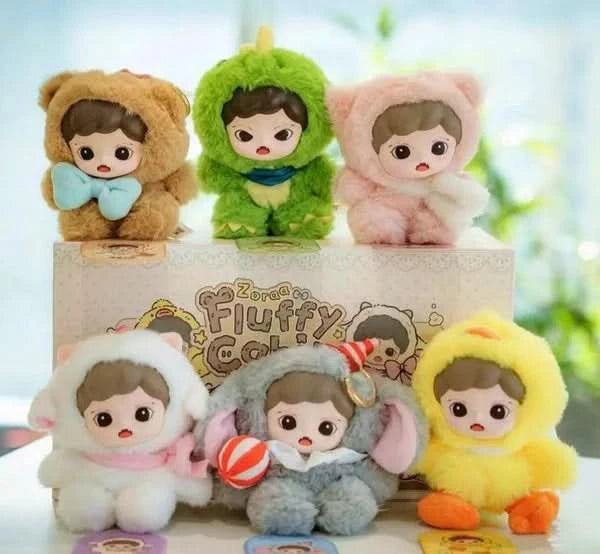 Baby Zoraa Fluffy Cabin Series Vinyl Plush Dolls Blind Box