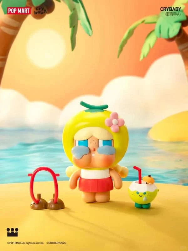 CRYBABY Coconut Figure-Green&Brown