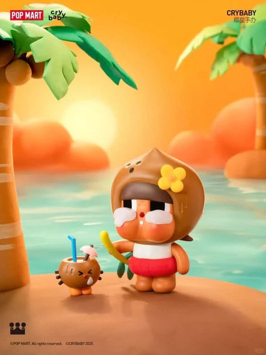 CRYBABY Coconut Figure-Green&Brown