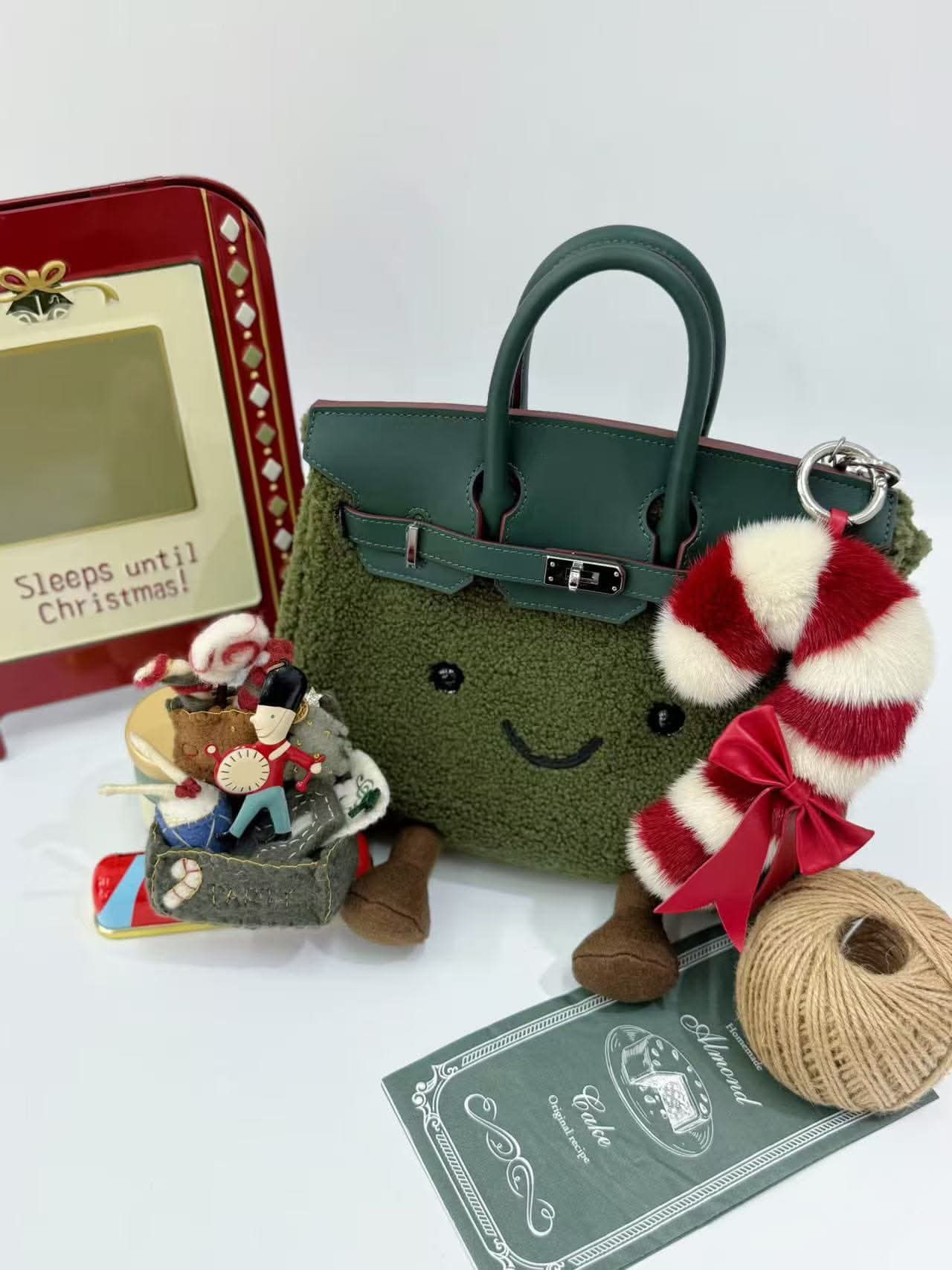 Classic Evergreen Fluff BK Jelly Bag real picture