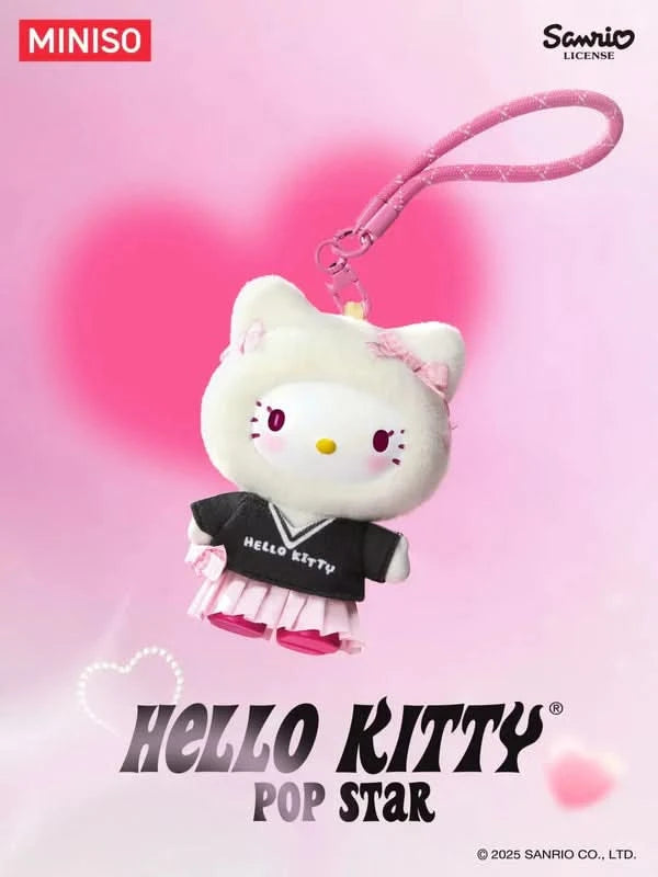 MINISO x HELLO KITTY Pop Star Series Plush Blind Box