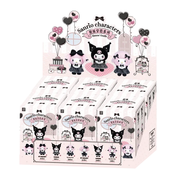 SANRIO Characters Sisters' Outfit Series Vinyl Plush Blind Box