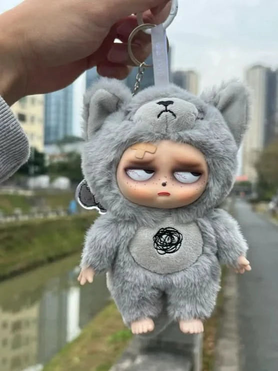 SLEEPLESS GRUMPIPI Plush Blind Box Keychain