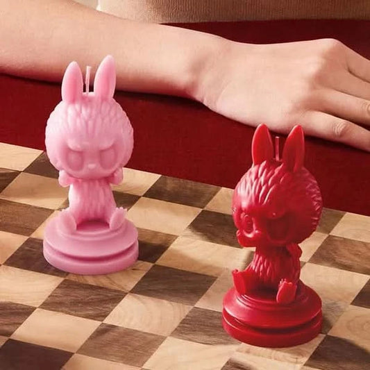THE MONSTERS Labubu Let's Checkmate Series Scented Candles, Blind Box