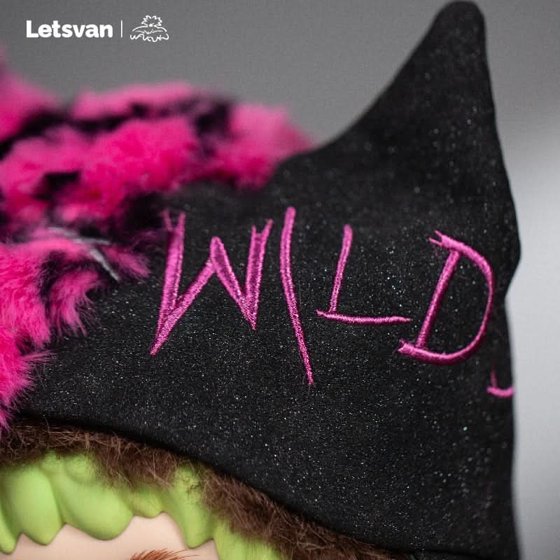 WAKUKU Panther Monarch Vinyl Plush Hanging Card - Luckboxtoy