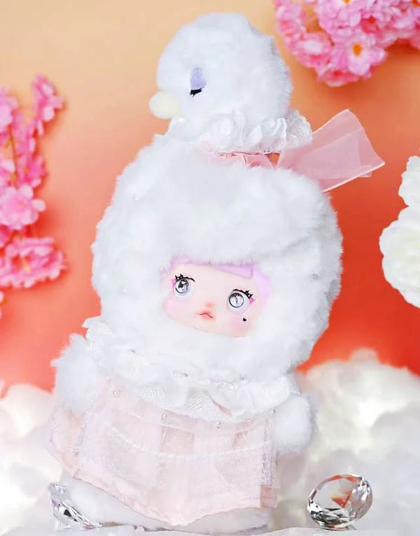Nommi Swan Lake Plush Hanging Card, Limited Edition