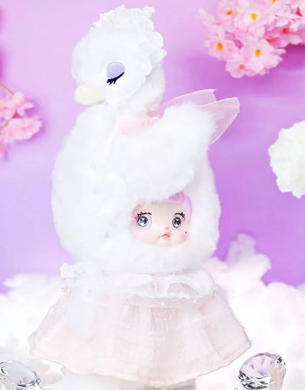 Nommi Swan Lake Plush Hanging Card, Limited Edition