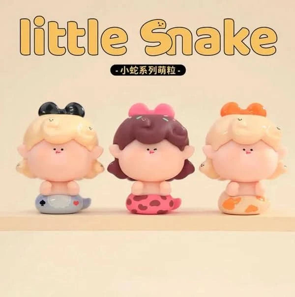 AMLLS Little Snake Mini Beans Series PVC Figures, Blind Bag