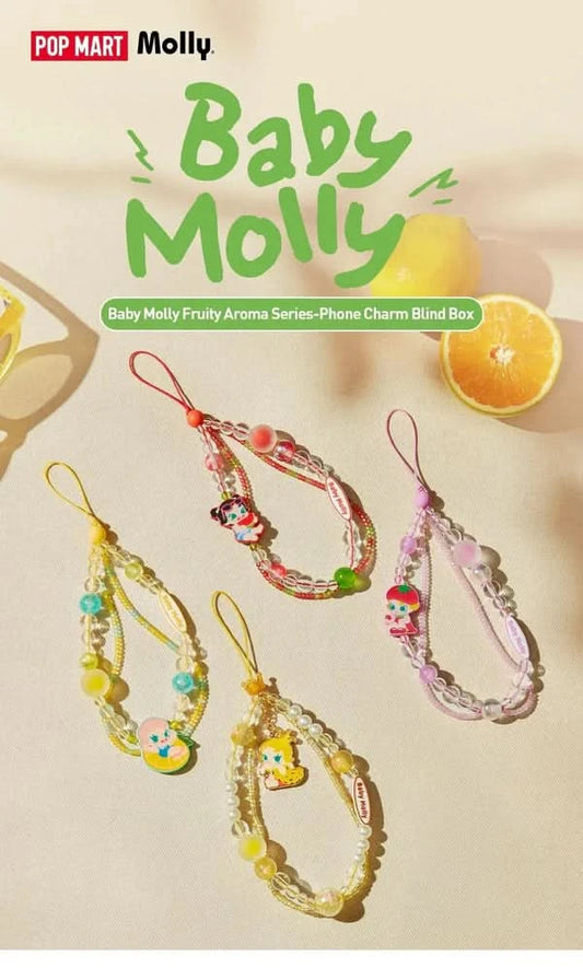 BABY MOLLY Fruity Aroma Series- Phone Charm Blind Box