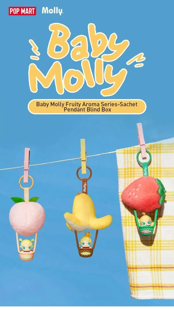 BABY MOLLY Fruity Aroma Series- Sachet Pendant Blind Box