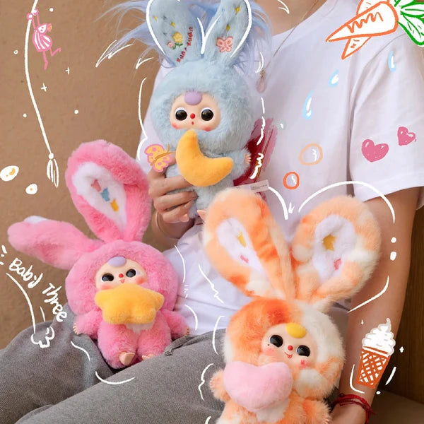 Baby Three-Lily Rabbit Town V3 Plush Blind Box - Luckboxtoy