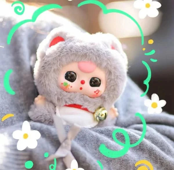 Baby Three Billionaires Cat Series Plush Dolls, Blind Box - Luckboxtoy