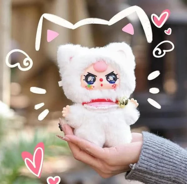 Baby Three Billionaires Cat Series Plush Dolls, Blind Box - Luckboxtoy