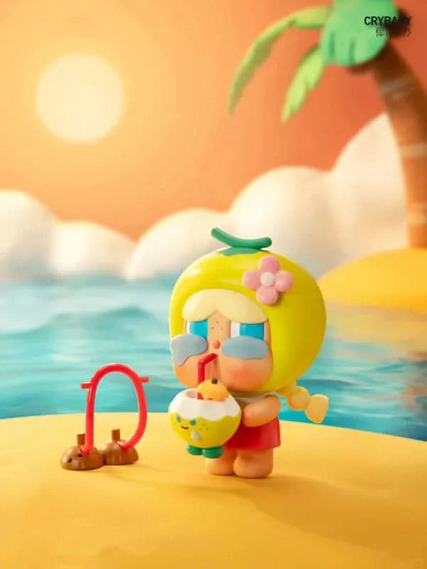 CRYBABY Coconut Figure-Green&Brown