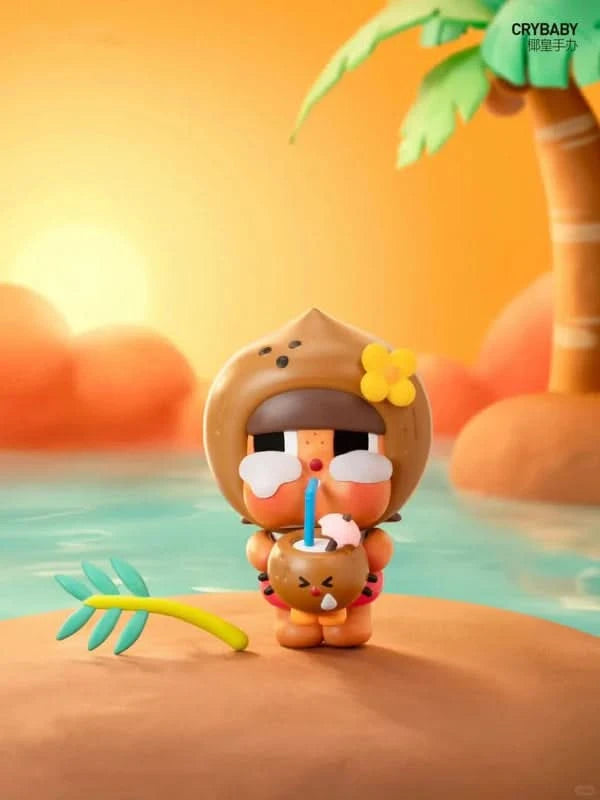 CRYBABY Coconut Figure-Green&Brown
