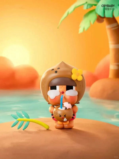 CRYBABY Coconut Figure-Green&Brown