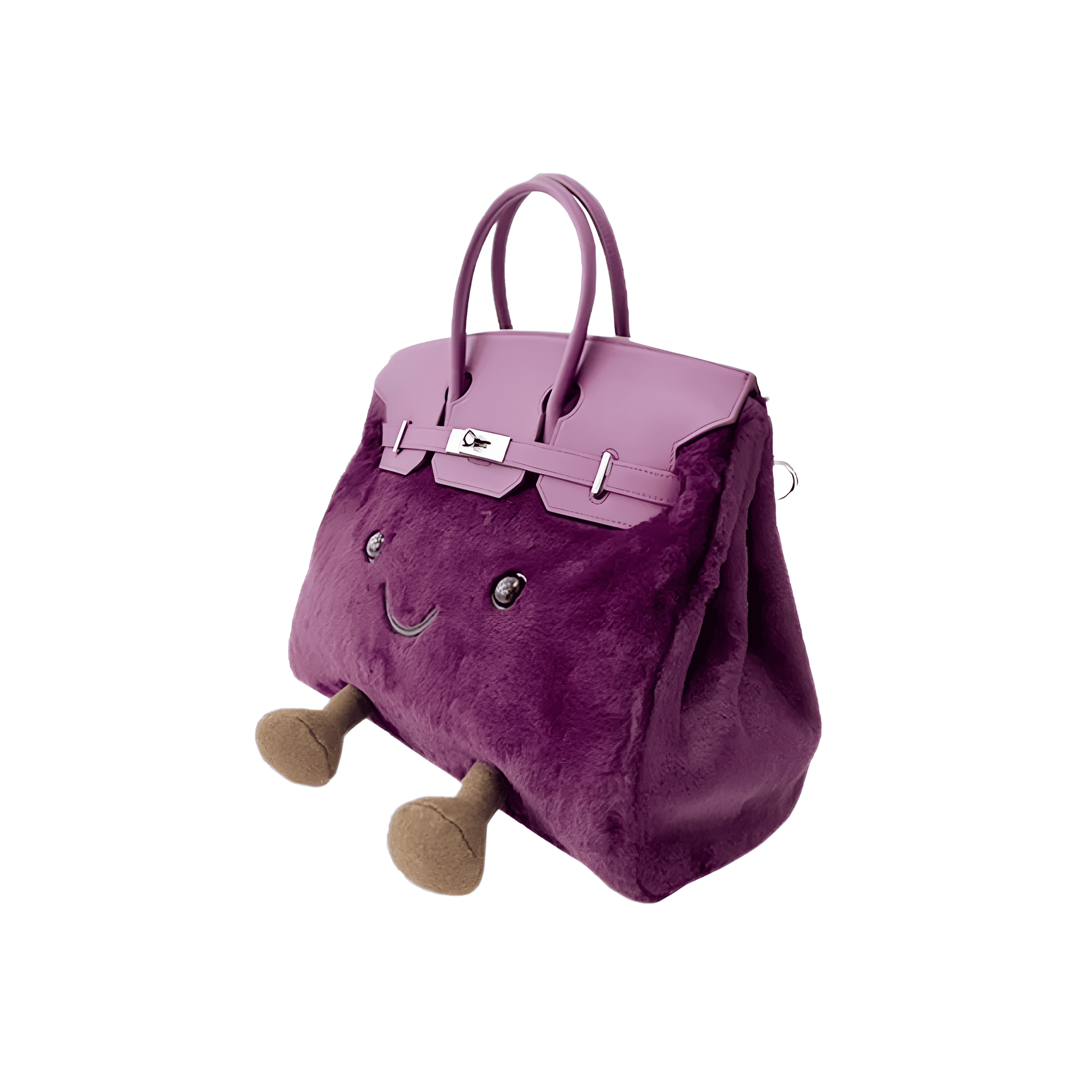 Classic Amethyst Fleece BK Bag-Medium