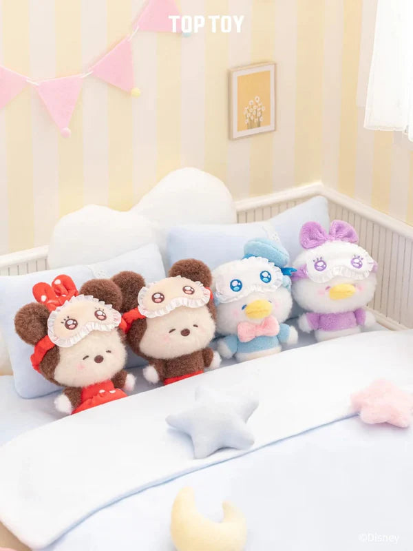 DISNEY Squinting Pajama Series Plush Blind Box - Plush Pendant