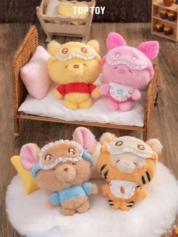 DISNEY Squinting Pajama Series Plush Blind Box - Plush Pendant