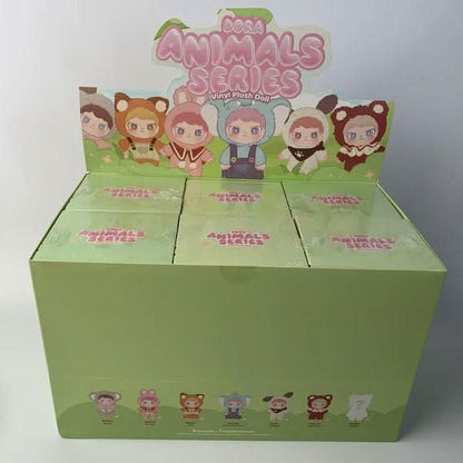 DORA Fuzzy Animal Institute Series Vinyl Plush Dolls Blind Box