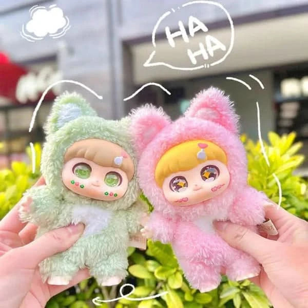 FuFu Zhao Cai Fox Series Plush Dolls, Blind Box