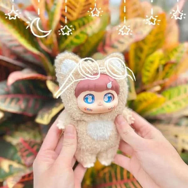 FuFu Zhao Cai Fox Series Plush Dolls, Blind Box