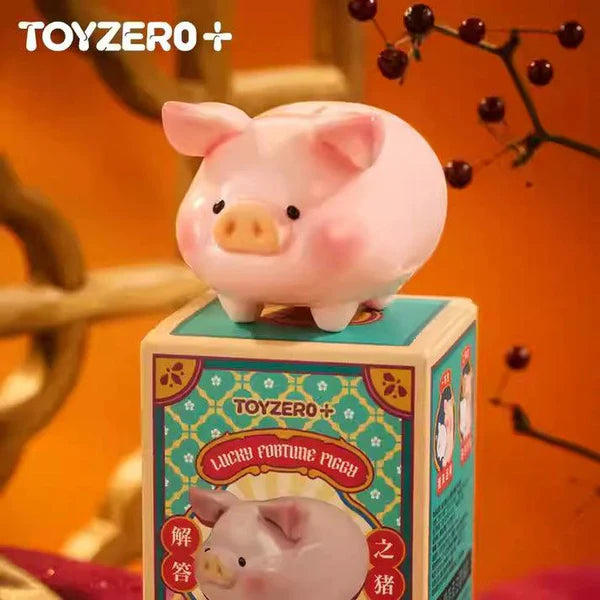 LuLu The Piggy Lucky Fortune Piggy Series Figures, Blind Bag