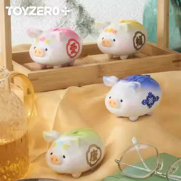 LuLu The Piggy Lucky Fortune Piggy Series Figures, Blind Bag