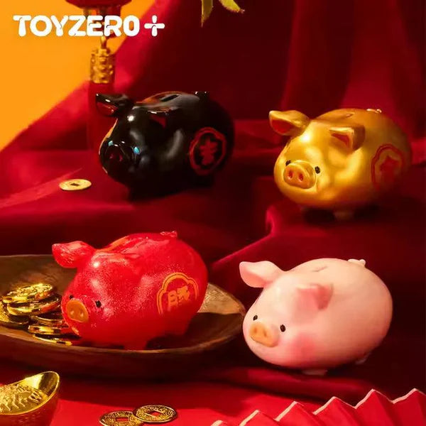 LuLu The Piggy Lucky Fortune Piggy Series Figures, Blind Bag