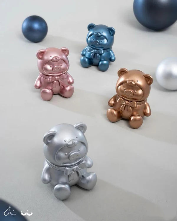 LuLu The Piggy Teddy Mini Cute Beans Series Blind Bag - Luckboxtoy
