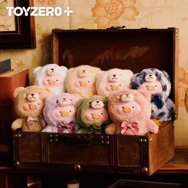 Lulu The Piggy Vintage Teddy Series Plush Blind Box - Luckboxtoy