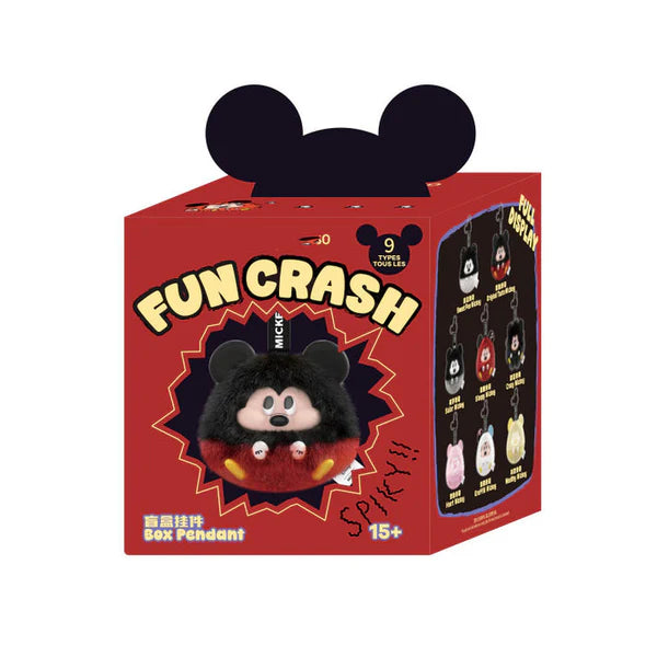 MICKEY Fun Crash Series Vinly Plush Pendant Dolls, Blind Box