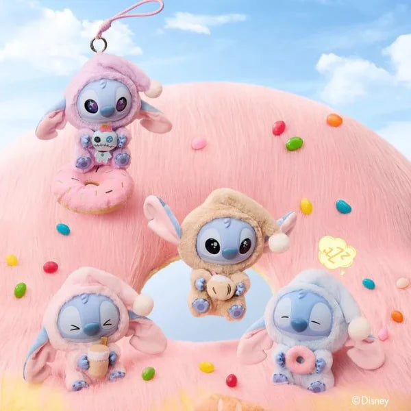 MINISO Disney Stitch Eat Something Before Sleep Series Blind Box - Luckboxtoy