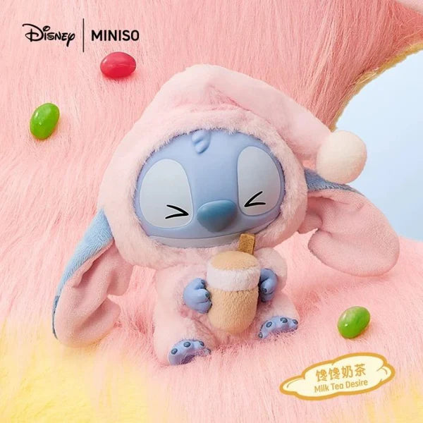 MINISO Disney Stitch Eat Something Before Sleep Series Blind Box - Luckboxtoy