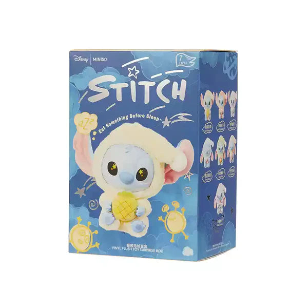 MINISO Disney Stitch Eat Something Before Sleep Series Blind Box - Luckboxtoy