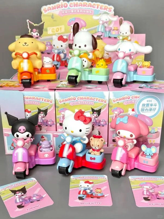 MINISO x SANRIO Collaboration Motorcycle Squad Series Blindbox