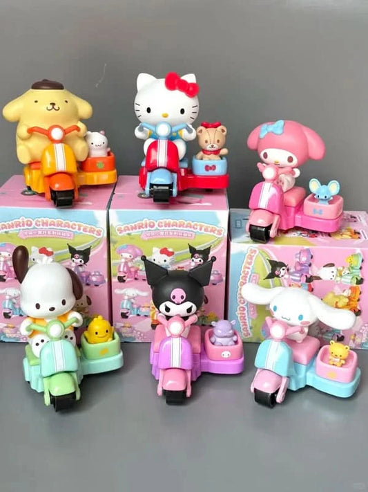 MINISO x SANRIO Collaboration Motorcycle Squad Series Blindbox