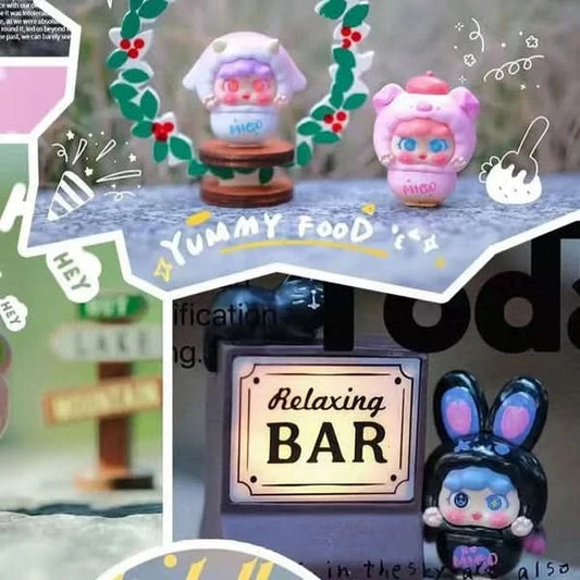 Migo Mischievous Cute Mini Series Figures, Blind Box