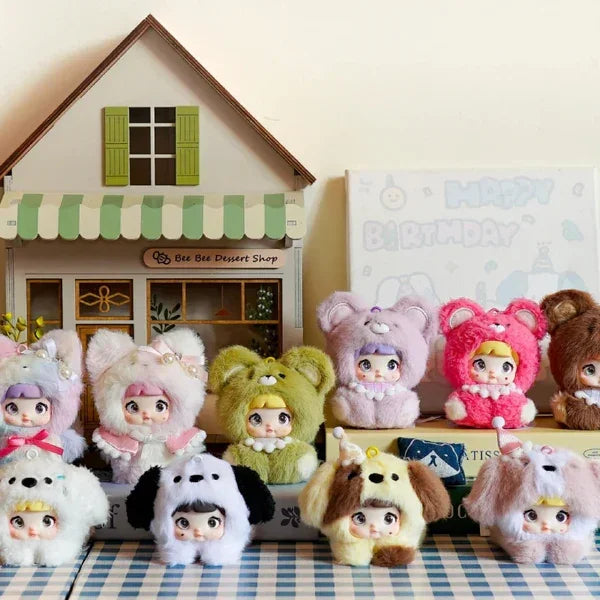 NOMMI-V4 Mibao Series Plush Figure Blind Box - Luckboxtoy