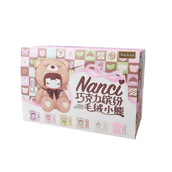 Nanci Colorful Chocolate Cutie Bear Plush Blind Box - Luckboxtoy