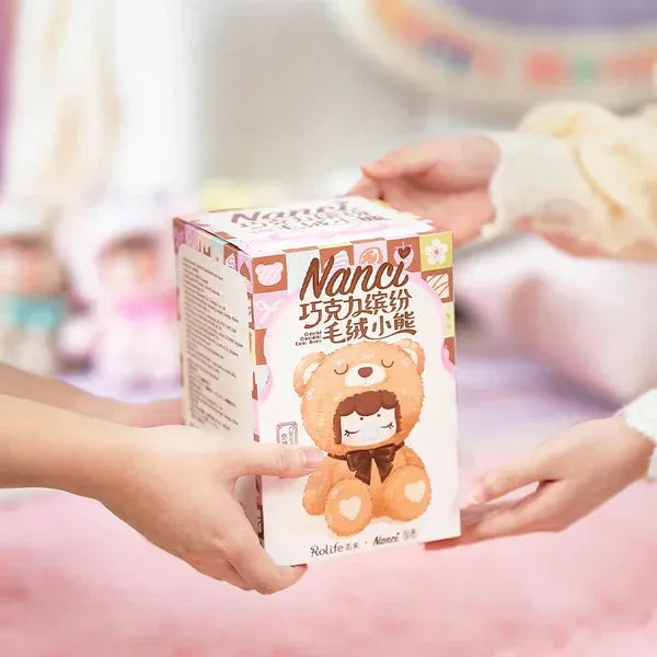 Nanci Colorful Chocolate Cutie Bear Plush Blind Box - Luckboxtoy