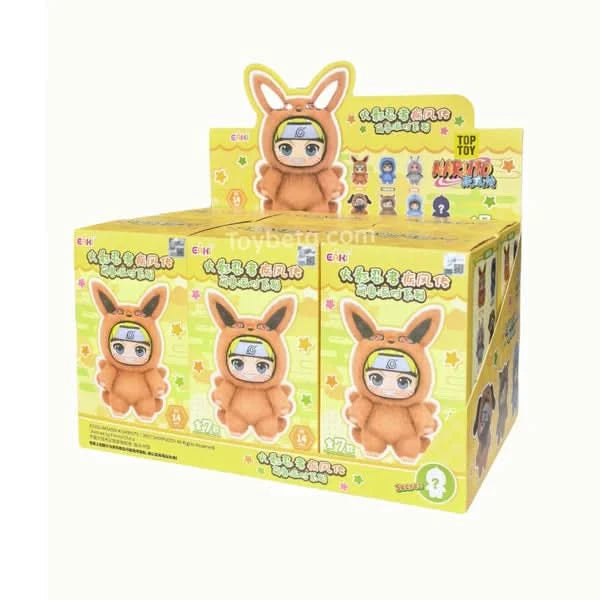 Naruto Shippuden Beast Party Series Plush Blind Box - Luckboxtoy