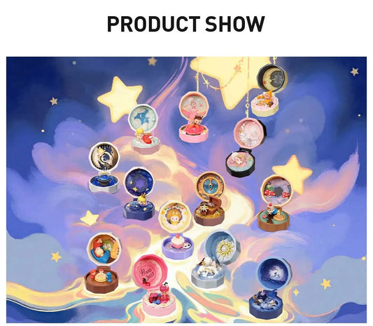 POPMART Romantic Ring Box Series 4 Scene Sets Blindbox