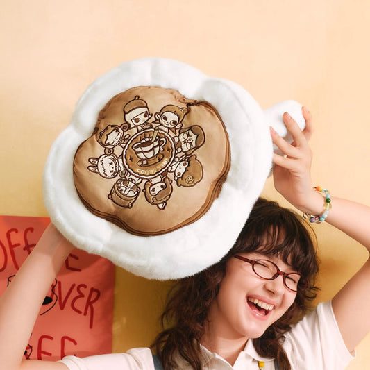 POP BEAN Coffee Factory Series-Blanket & Pillow Set