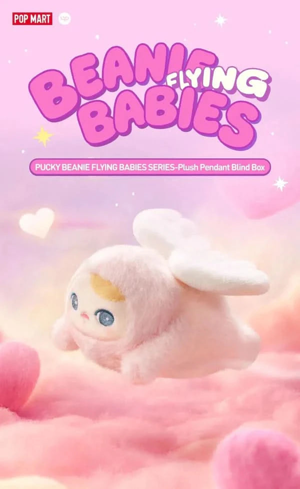 PUCKY BEANIE FLYING BABIES SERIES - Plush Pendant Blind Box Pre-Order