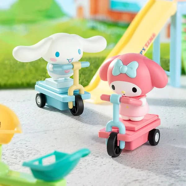 SANRIO Characters Scooter Series Figures Blind Box