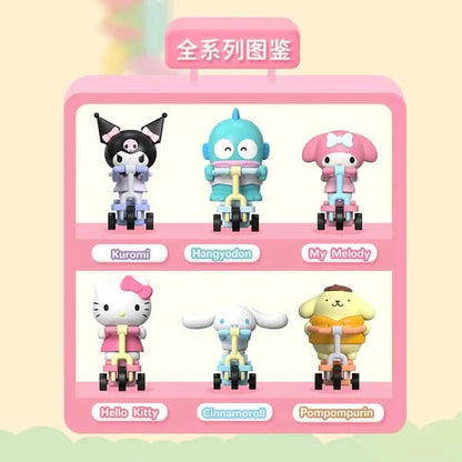 SANRIO Characters Scooter Series Figures Blind Box