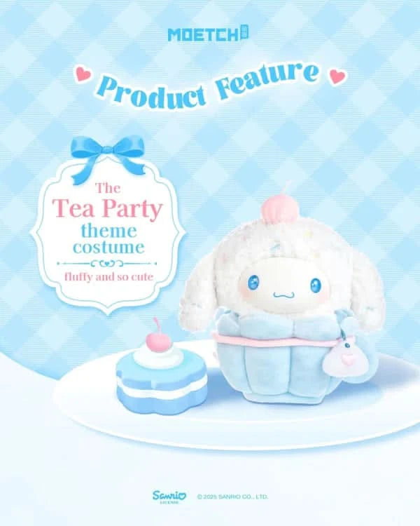 SANRIO characrers glue flutter series Plush Pendant Blind Box