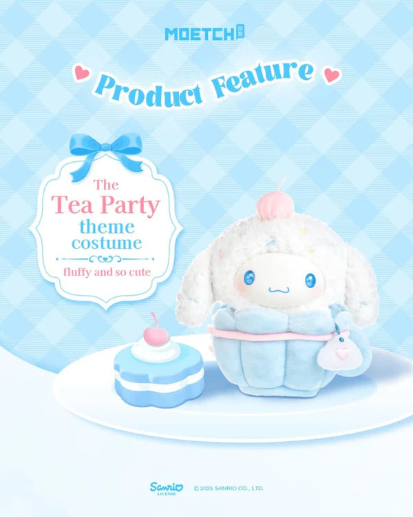 SANRIO characrers glue flutter series Plush Pendant Blind Box